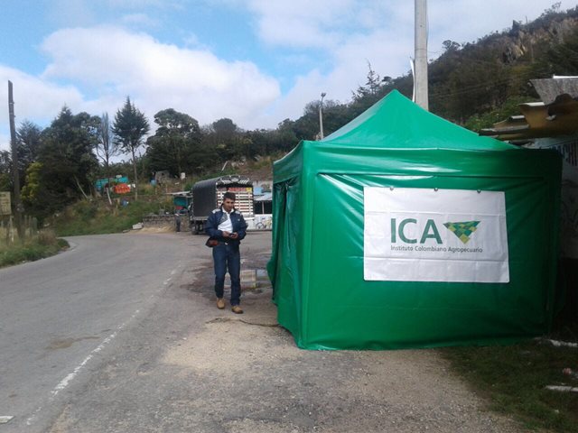 El ICA instaló cinco puestos de control sanitario en Cundinamarca para  evitar la diseminación del virus Newcastle