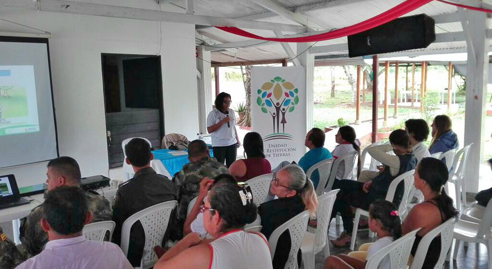 Unidad de Restitución de Tierras entregó el balance del trabajo realizado en San Vicente del Caguán