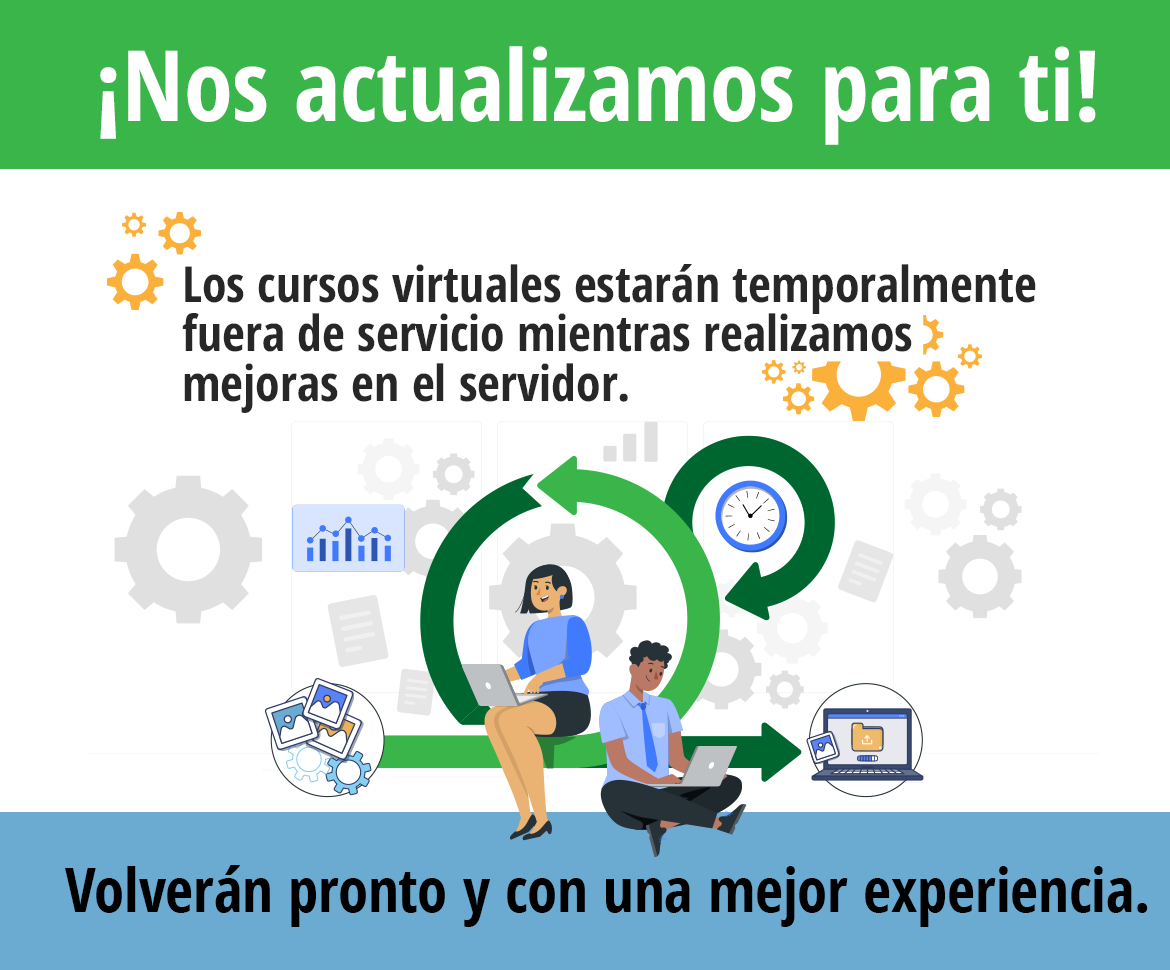 Actualizando cursos virtuales